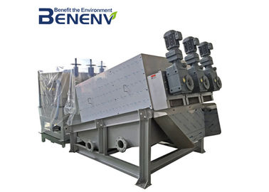 Consumo de energía baja de la máquina de la maquinaria del tratamiento de aguas residuales del barro de aguas residuales