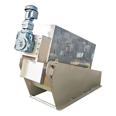 Máquina de desecación de la prensa de tornillo del disco de la serie multi de los MDS para el tratamiento de aguas residuales