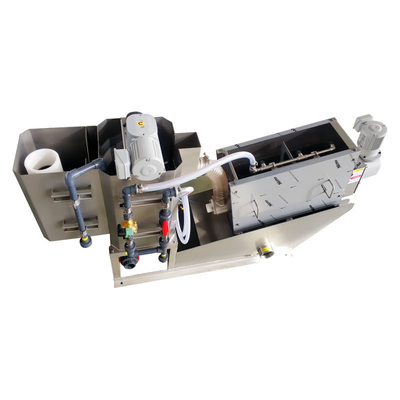 Máquina de desecación del tratamiento de aguas residuales de la prensa de filtro del barro móvil