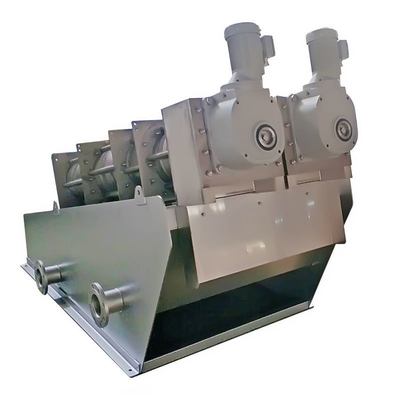 Deshidratador de desecación del barro de la máquina de la prensa de tornillo del barro para el tratamiento de aguas residuales