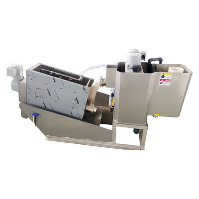 Máquina de desecación de la prensa de tornillo del barro para el tratamiento de aguas residuales industrial