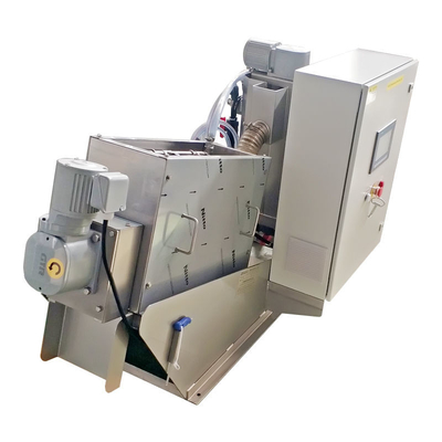 Prensa de tornillo de desecación de máquina del barro móvil para la depuradora de aguas residuales