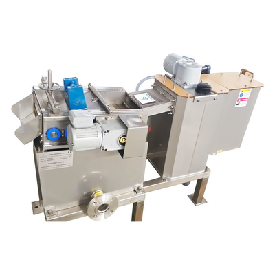 Sistema de desecación de tornillo de la prensa de aguas residuales del barro automático del tratamiento para las algas azules