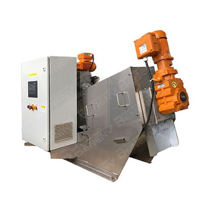 Máquina de deshidratación de lodos de placas múltiples Deshidratador de lodos de tratamiento de aguas residuales en contenedores