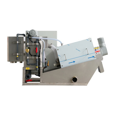 Sistema de desecación de desecación durable del barro municipal de la máquina de la prensa de tornillo