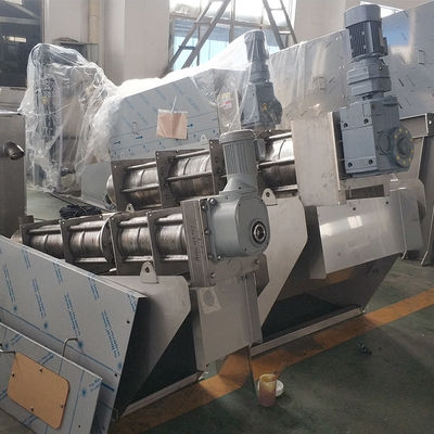 comprar Máquina 1t/H de la prensa del barro de las aguas residuales del deshidratador de poco ruido online manufacture