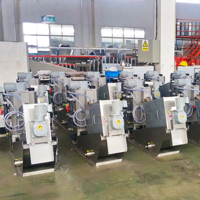 comprar Deshidratador de encargo del barro del tratamiento de aguas residuales de la prensa de tornillo online manufacture
