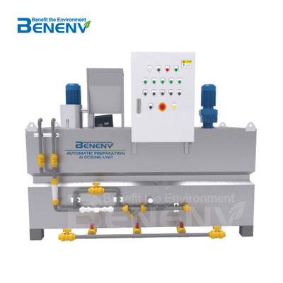 Sistema de dosificación automático impulsado por PLC para el tratamiento de agua Máquina de dosificación automática