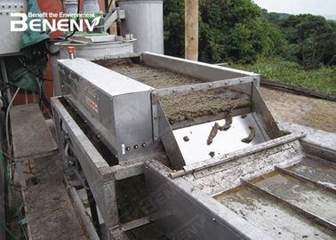 Funcionamiento de desecación del espesamiento de la planta de la máquina del tratamiento del PLC del control de Srew de la prensa del espesante automático del barro alto