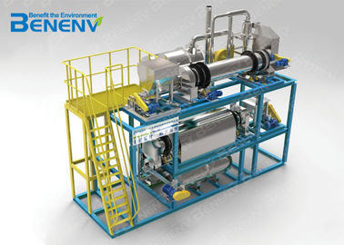 Energía continua del horno de la carbonización de la operación simple reciclable