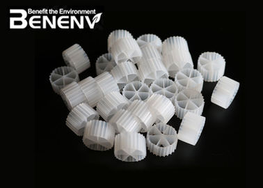 HDPE que mueve medios de filtro biológico de la membrana K1 para el tratamiento de aguas residuales