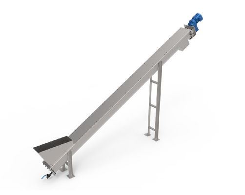 Pequeño transportador de tornillo espiral del taladro de Shaftless del alimentador