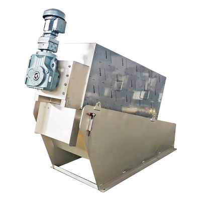 Máquina de desecación del barro para el tratamiento de aguas residuales de la transformación de los alimentos